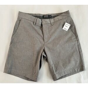 Nordstrom Men's Slim Fit Dark Gray Tech-Smart‎ Shorts Size 31W NWT